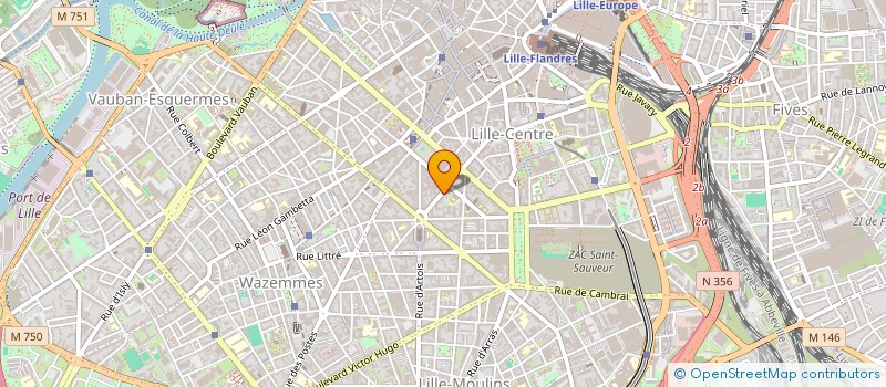 localisation de l'entreprise PARTY PROGRAMM à LILLE
