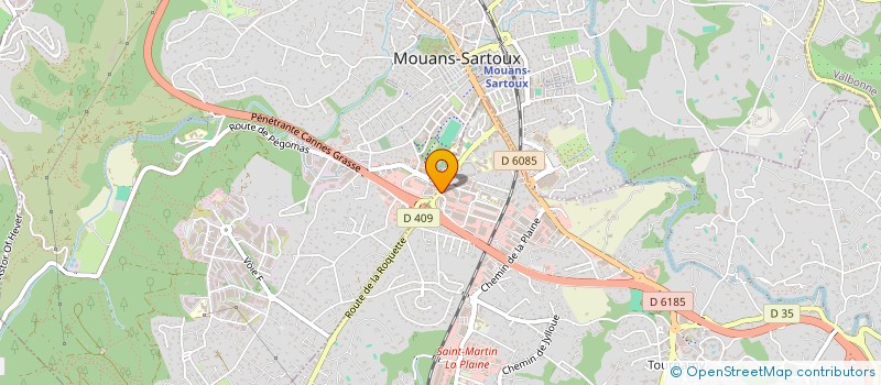 localisation de l'entreprise PARTY RENT NICE à MOUGINS