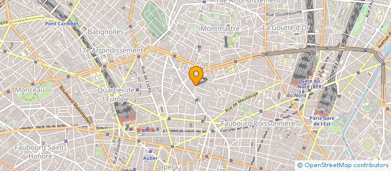 localisation de l'entreprise PARTY TIME  ANIMATIONS  PARIS