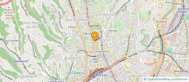 localisation de l'entreprise PARTY27  NICE