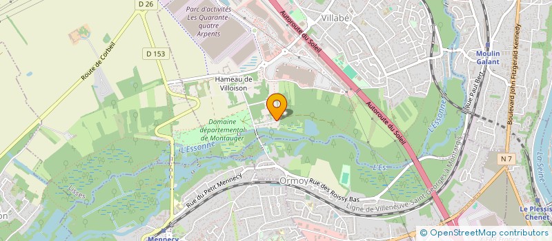 localisation de l'entreprise PARU PROTECTION SECURITE  VILLABE
