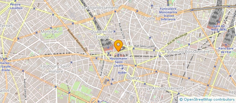 localisation de l'entreprise PARUS FINANCE (EU)  PARIS