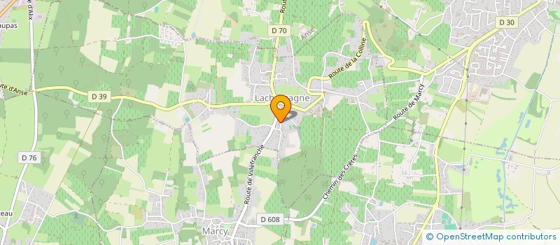 localisation de l'entreprise PARUTION  LACHASSAGNE