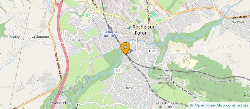 localisation de l'entreprise PARVA  LA ROCHE-SUR-FORON