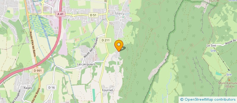 localisation de l'entreprise PARVATI à MERY