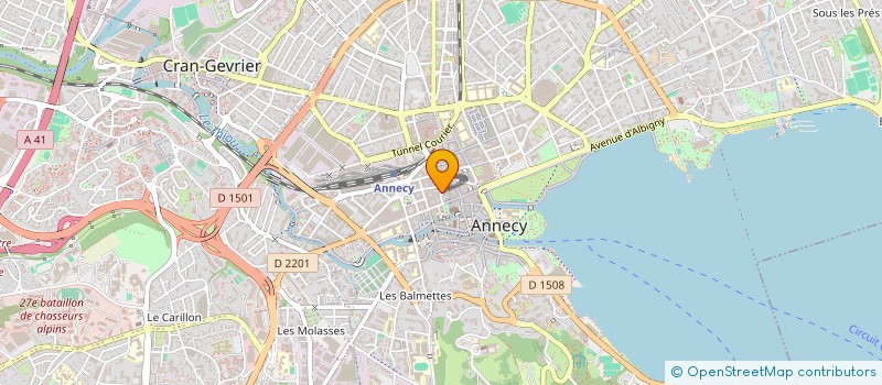 localisation de l'entreprise PARVATI CAPITAL à ANNECY