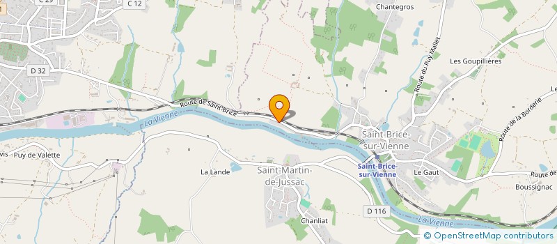 localisation de l'entreprise PARVEIX  SAINT-BRICE-SUR-VIENNE