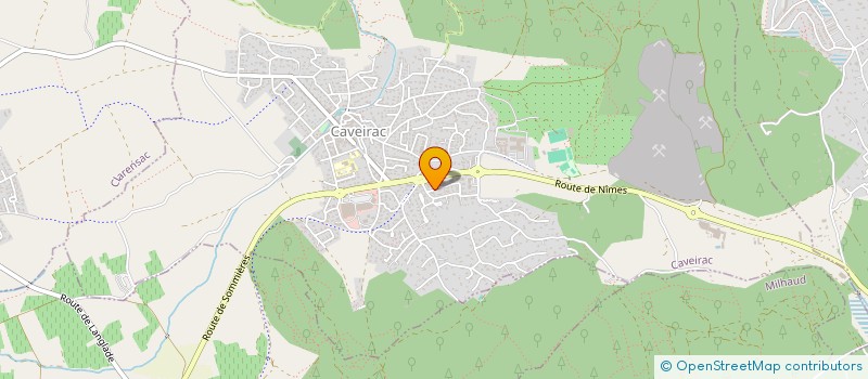 localisation de l'entreprise PARVENIR PAR LE SAVOIR à CAVEIRAC