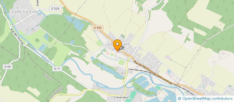 localisation de l'entreprise PARVIMMO  CLEF VALLEE D'EURE