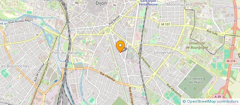 localisation de l'entreprise PARVIS  DIJON