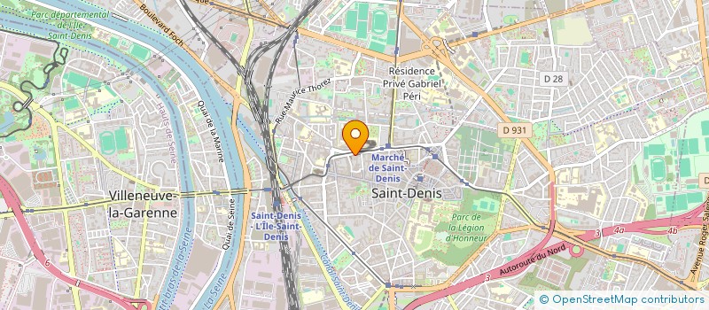 localisation de l'entreprise PARWAZ  SAINT-DENIS
