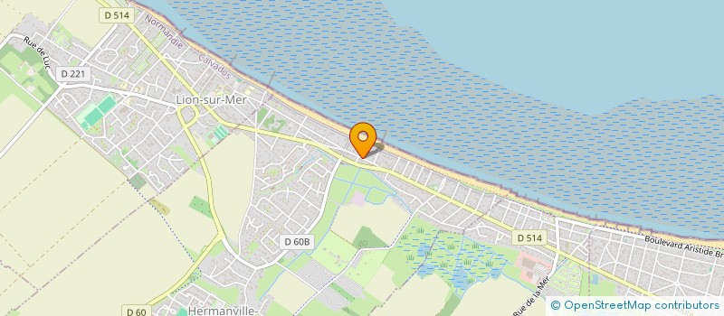 localisation de l'entreprise PARYMER à HERMANVILLE-SUR-MER