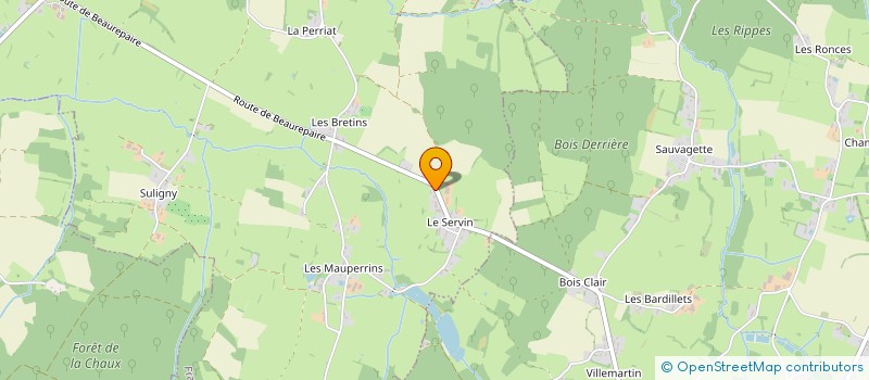 localisation de l'entreprise PAS A PAS  SAINT-GERMAIN-DU-BOIS