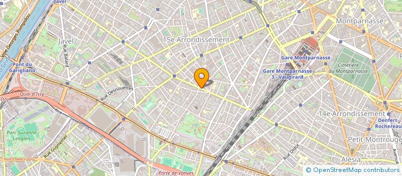 localisation de l'entreprise PAS A PAS  PARIS