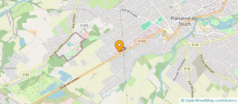 localisation de l'entreprise PAS A PAS à PLAISANCE-DU-TOUCH