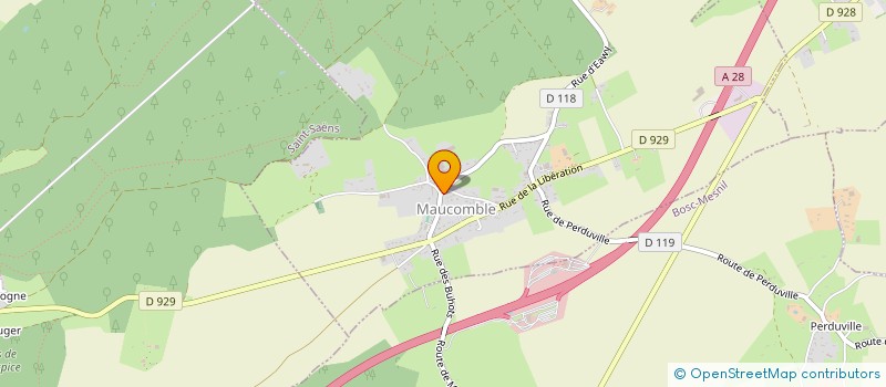 localisation de l'entreprise PAS A PAS AVEC ELEA  MAUCOMBLE