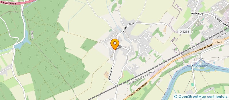 localisation de l'entreprise PAS A PAS RANS  RANS