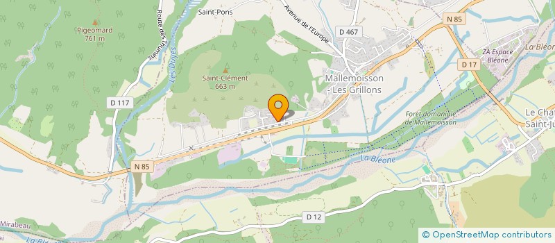 localisation de l'entreprise PAS A PATTES 04  TARTONNE