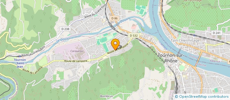 localisation de l'entreprise PAS.ANT à TOURNON-SUR-RHONE
