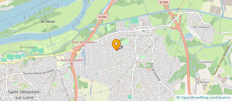 localisation de l'entreprise PAS AVANT 15 HEURE à BASSE-GOULAINE