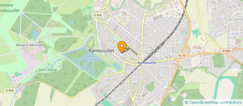 localisation de l'entreprise PAS CE SOIR J'AI THEATRE  RAMBOUILLET