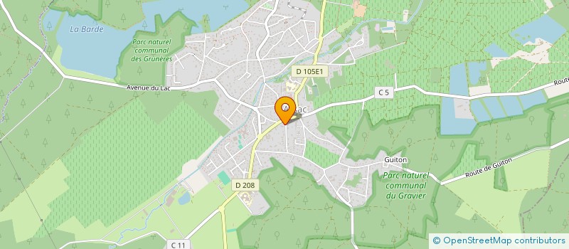localisation de l'entreprise PAS DE CERONNE à ARSAC