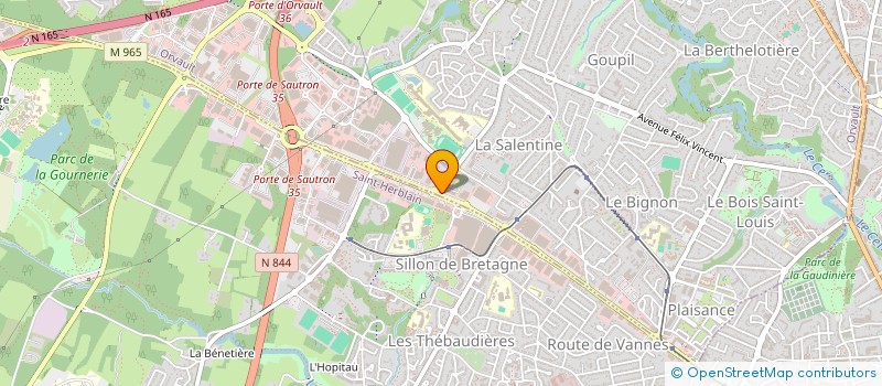 localisation de l'entreprise PAS DE COTE à ORVAULT