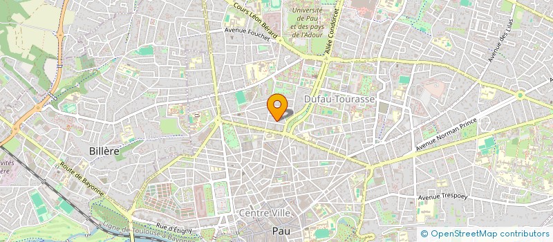 localisation de l'entreprise PAS DE FUMEE SANS FEU à PAU