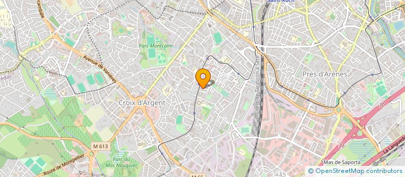 localisation de l'entreprise PAS DE LESE ART à MONTPELLIER