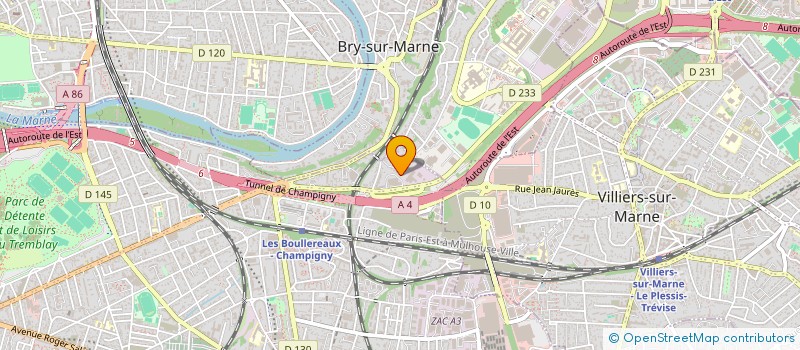 localisation de l'entreprise PAS DE LEZARD PRODUCTIONS à CHAMPIGNY-SUR-MARNE