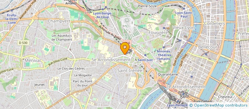 localisation de l'entreprise PAS DE PANIQUE à LYON