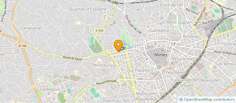 localisation de l'entreprise PAS DE SECRET #NOSECRET à NIMES