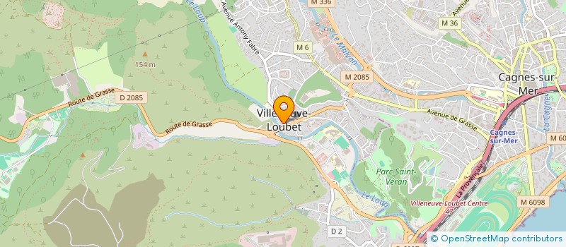 localisation de l'entreprise PAS MA CLE à VILLENEUVE-LOUBET