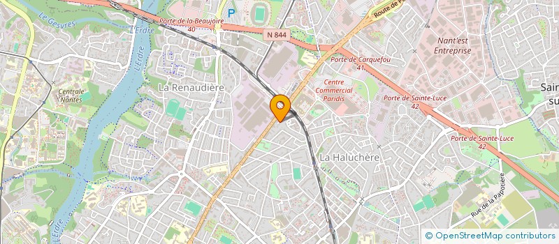localisation de l'entreprise PAS PAREIL à NANTES