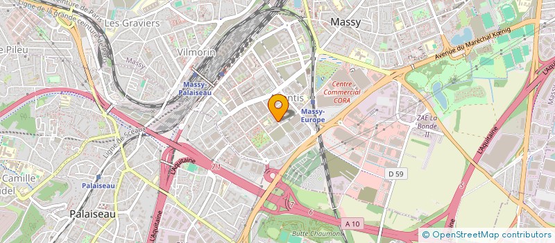 localisation de l'entreprise PAS RALENTIR à MASSY