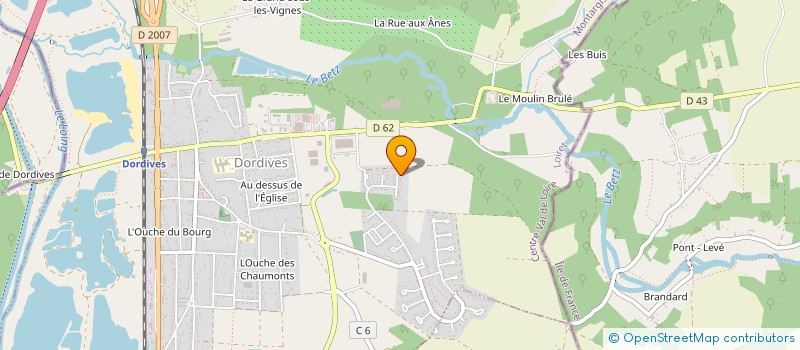 localisation de l'entreprise PAS ROYAN à DORDIVES