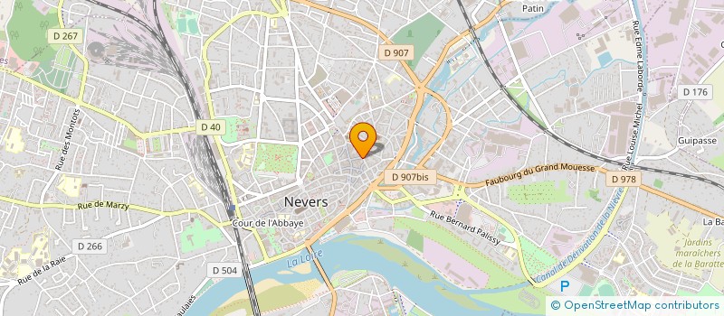localisation de l'entreprise PAS SAGE à NEVERS