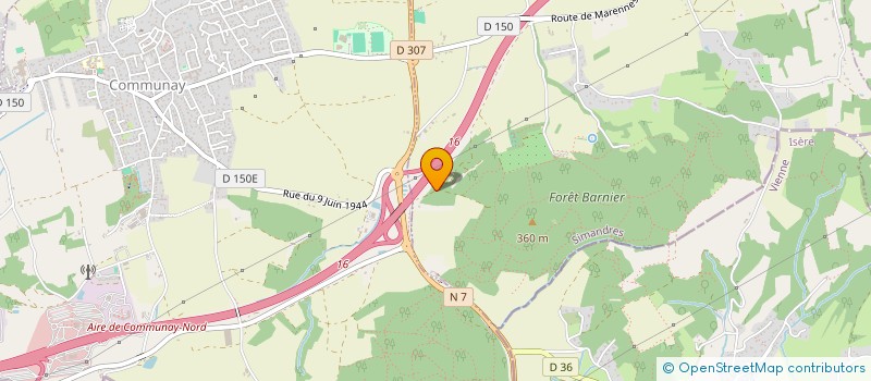 localisation de l'entreprise PAS SANS TOIT  SIMANDRES