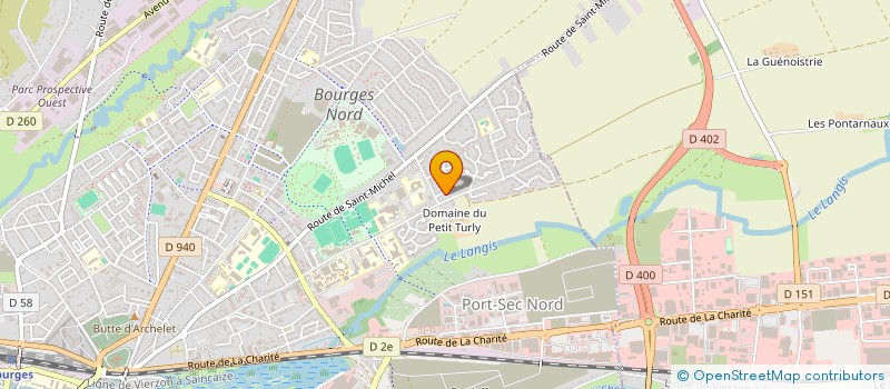 localisation de l'entreprise PAS SI VITE P4SSIFLORE! à BOURGES
