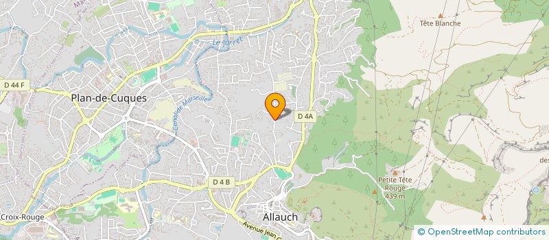 localisation de l'entreprise PAS.SPORT.MED  ALLAUCH