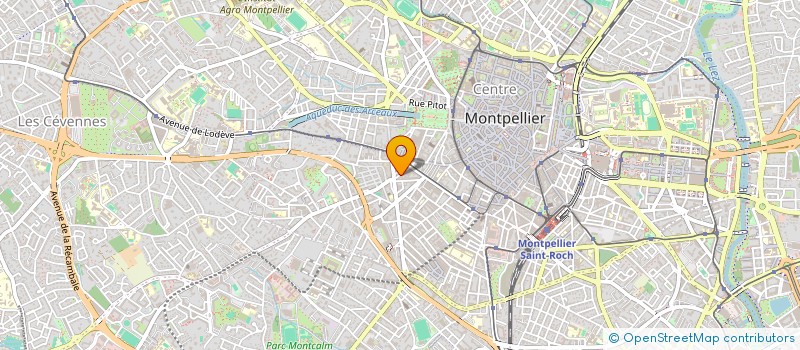 localisation de l'entreprise PAS ' TELELECOM à MONTPELLIER