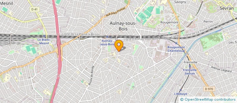 localisation de l'entreprise PAS TROP COURT à AULNAY-SOUS-BOIS