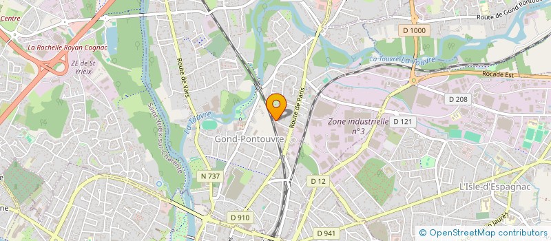 localisation de l'entreprise PASA 27  GOND-PONTOUVRE