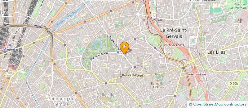 localisation de l'entreprise PASA  PARIS