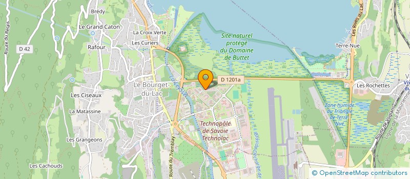 localisation de l'entreprise PASADAMA  LE BOURGET-DU-LAC