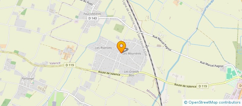 localisation de l'entreprise PASADENA à MONTELIER
