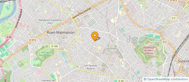 localisation de l'entreprise PASAFRAL à RUEIL-MALMAISON