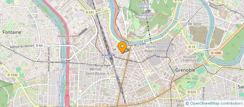 localisation de l'entreprise PASANISI FAMILY  GRENOBLE