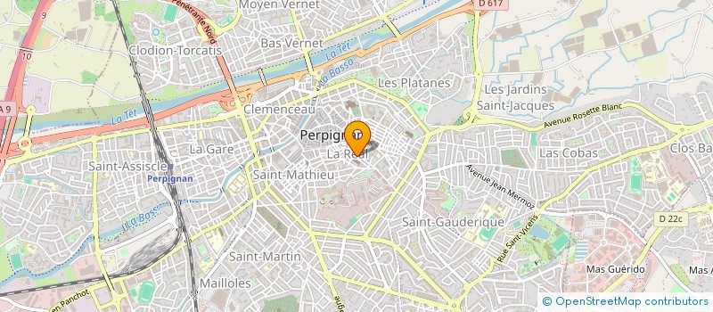 localisation de l'entreprise PASBAN à PERPIGNAN
