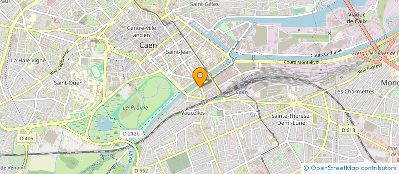 localisation de l'entreprise PASBOG à CAEN